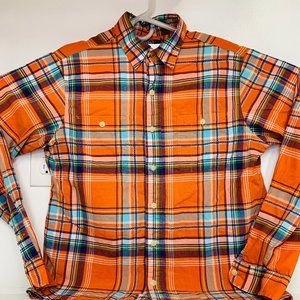 Polo Ralph Lauren Western Shirt Plaid Men's Medium